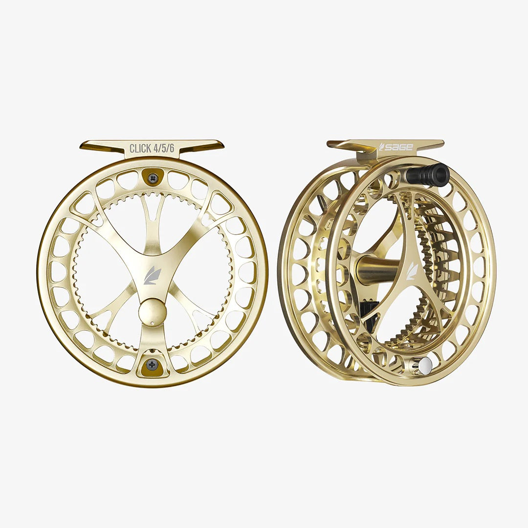Sage Click Fly Reel [sz:0/1/2 Cl:champagne]