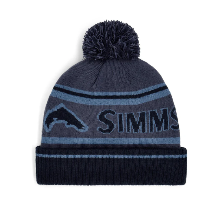 Simms Tip-up Pom Beanie [cl:huckleberry]