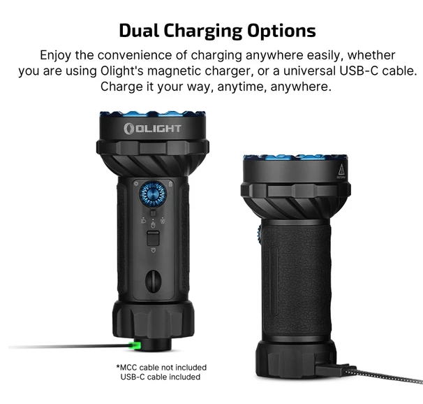 Olight Marauder Mini 2 - 10,000 Lumens Rechargeable High Power Torch [cl:black]