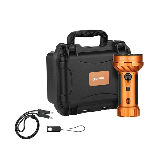 Olight Marauder Mini 2 - 10,000 Lumens Rechargeable High Power Torch [cl:orange]