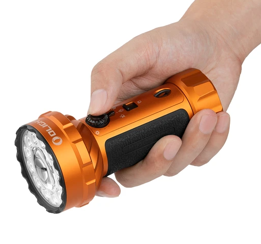 Olight Marauder Mini 2 - 10,000 Lumens Rechargeable High Power Torch [cl:orange]