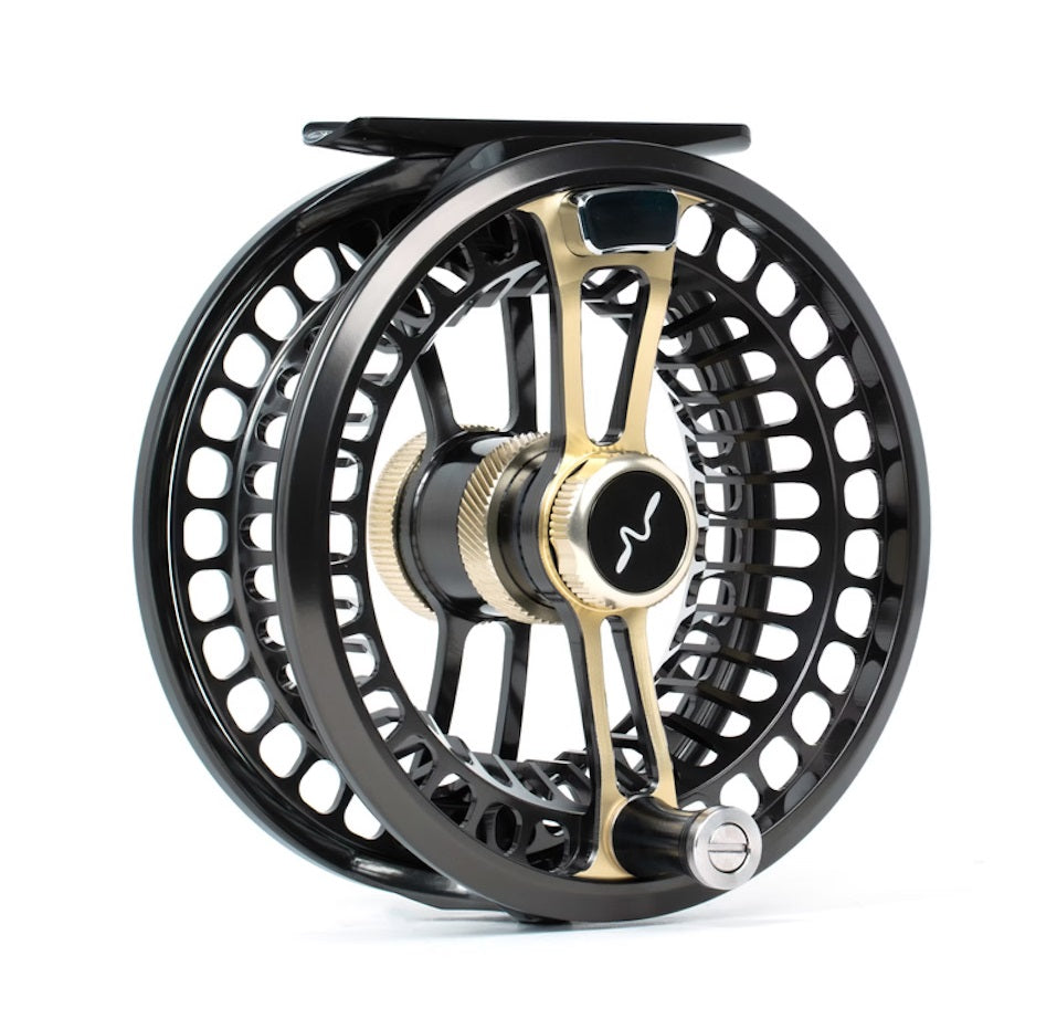 Guideline Fario LW Fly Reel - Dk. Grey Green/Gold [Sz:#46]