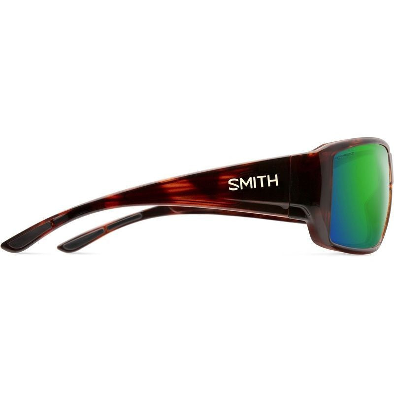 Smith Guides Choice Xl Tortoise With Chromapop Glass Polarized Green Mirror Lens