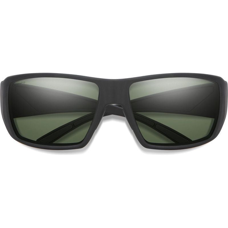 Smith Guides Choice Matte Black With Carbonic Polarized Gray Green Lens