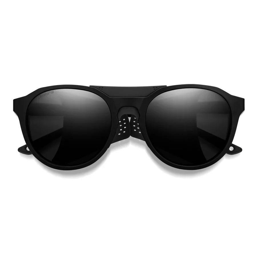 Smith Venture Matte Black With Chromapop Polarized Black Glass Lens