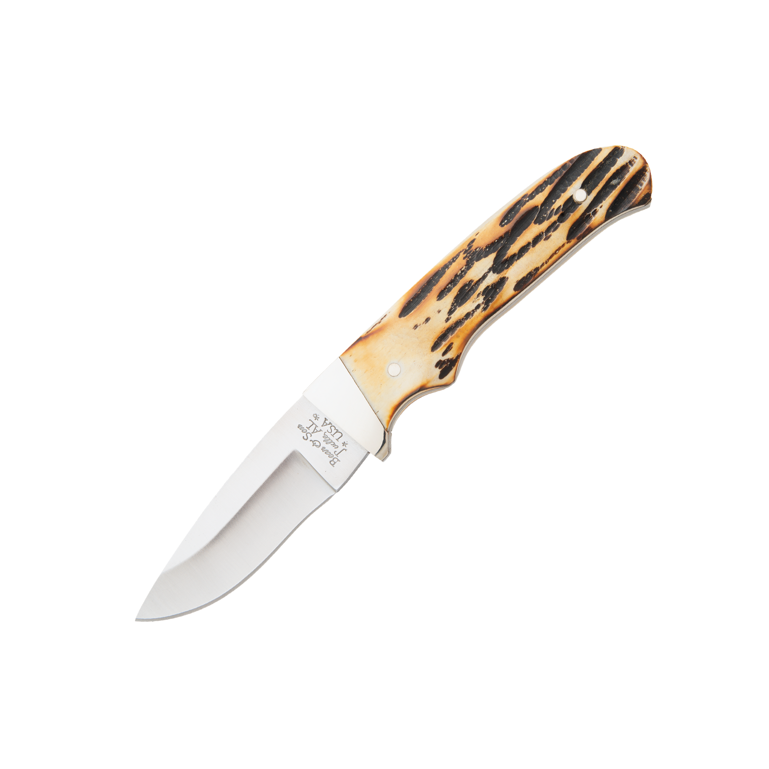 Bear & Son Knife 548 7'' Stag Handle W/sheath