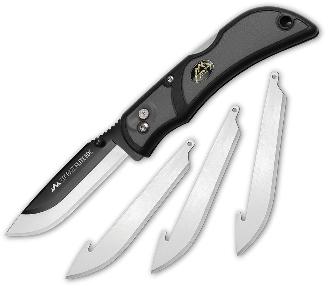 Outdoor Edge Razor-lite Edc + 6 Spare Blades [cl:grey]