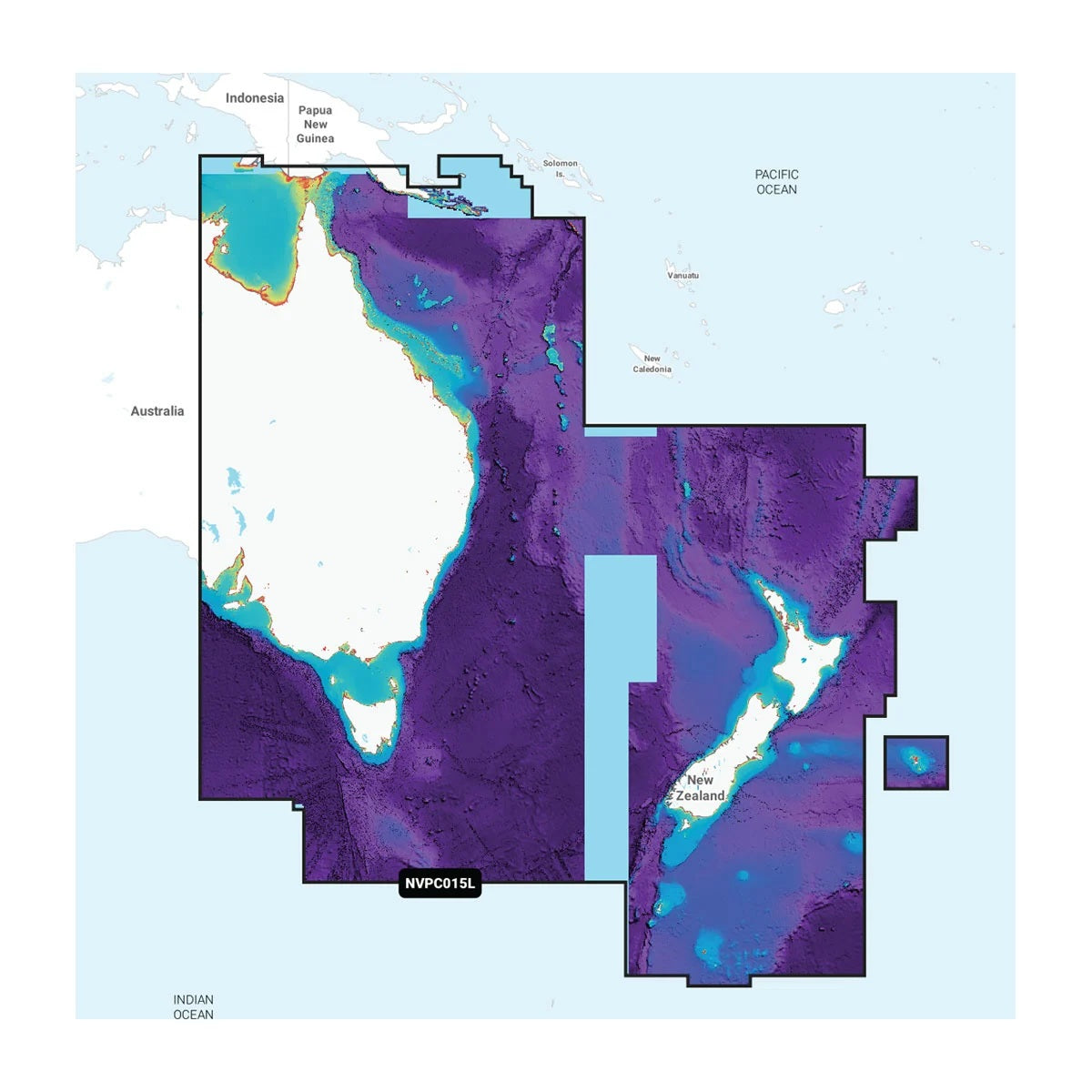 Garmin Navionics Vision+ Australia East And Central To New Zealand Marine Chart