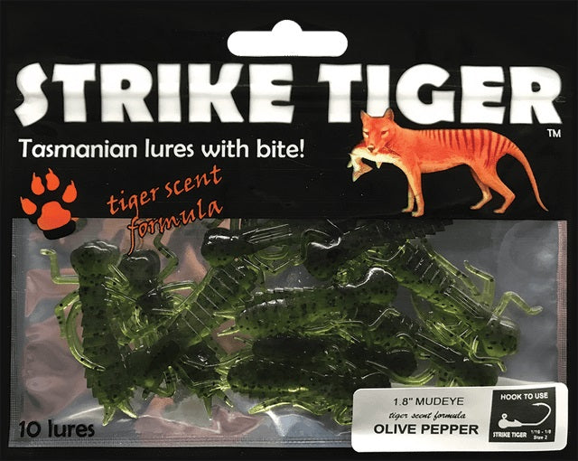 Strike Tiger 1.8'' Mudeye [cl:olive Pepper]