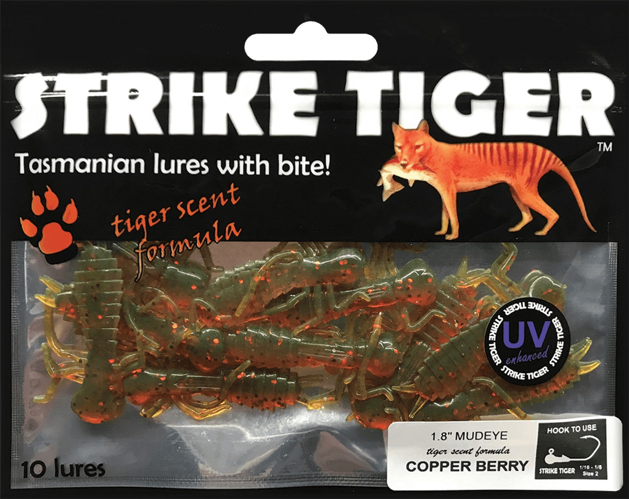 Strike Tiger 1.8'' Mudeye [cl:copper Berry]