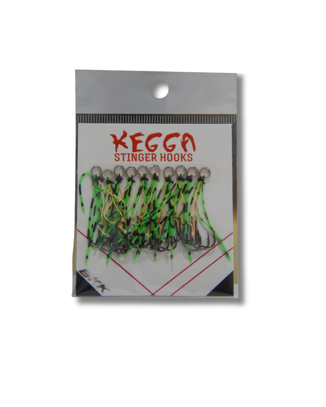 Kegga Stinger Hooks [cl:green Camo]