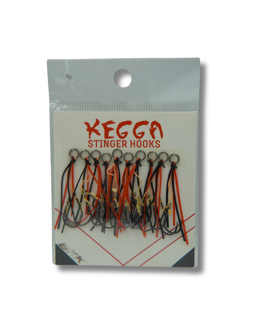 Kegga Stinger Hooks [cl:black/red]