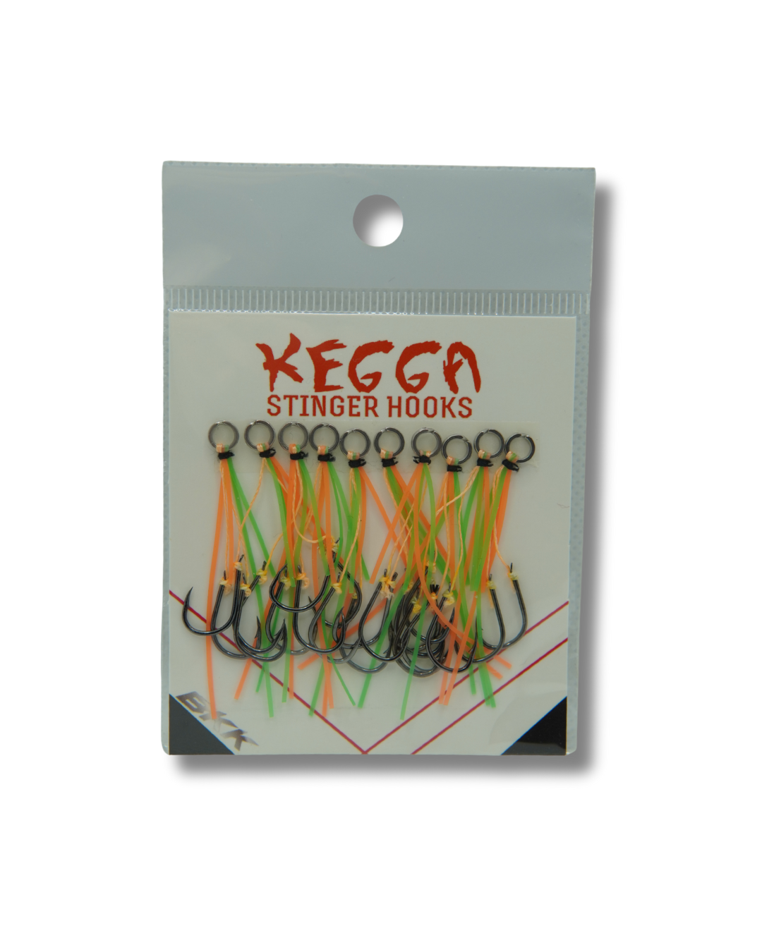 Kegga Stinger Hooks [cl:orange/green]