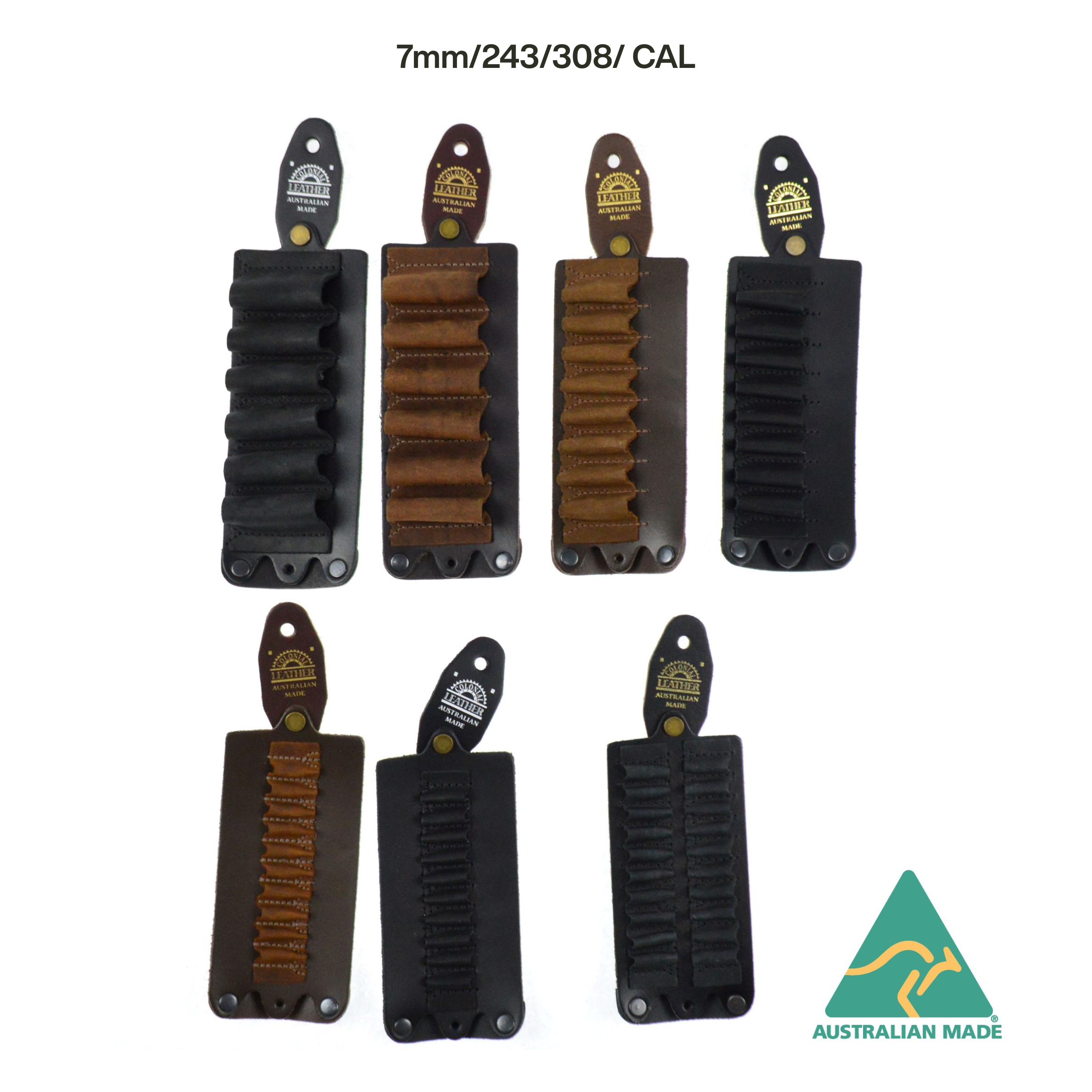 Colonial Leather Sling Ammunition Holder