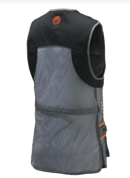 Beretta Full Mesh Shooting Vest [sz:s Cl:black & Grey]