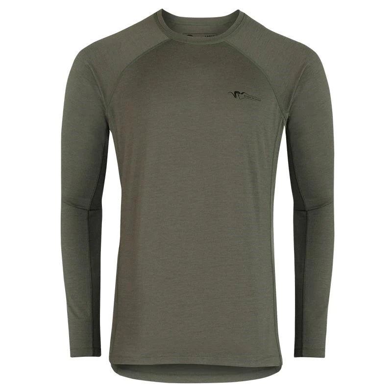 Stone Glacier Chinook Merino Crew LS [Sz:SMALL Cl:TARMAC]