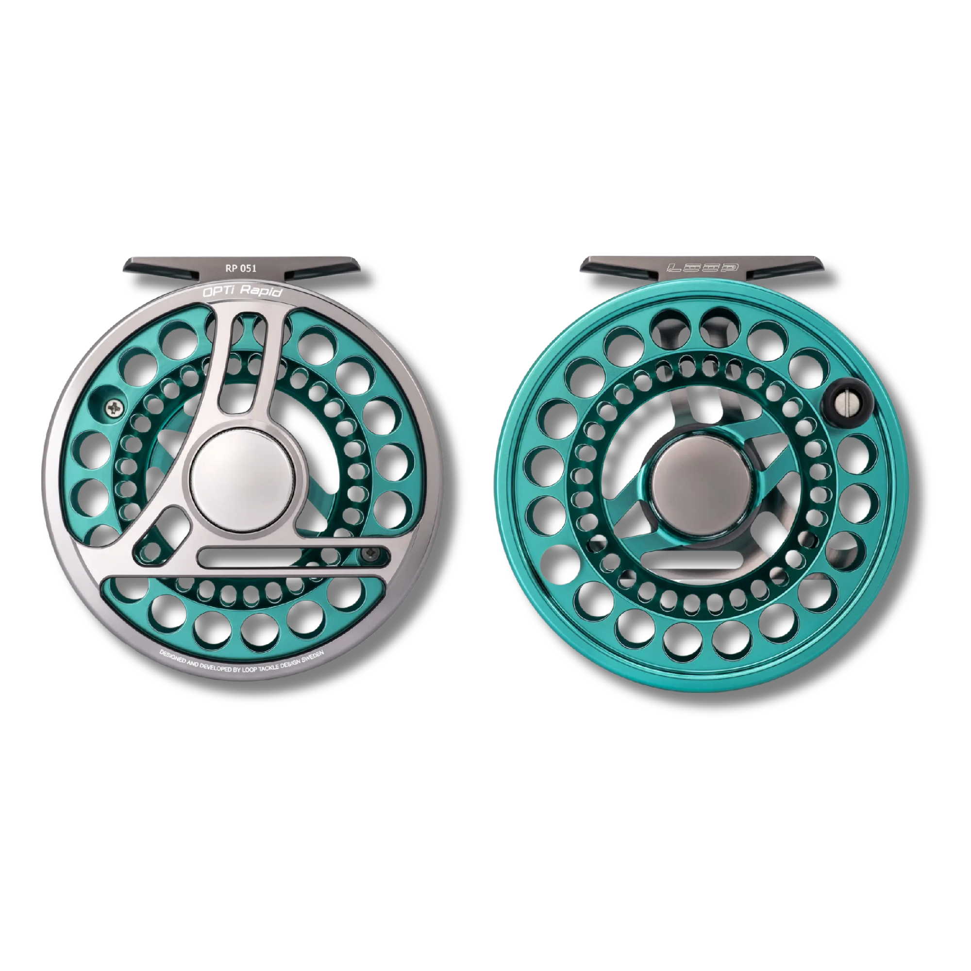 Loop Opti Rapid Fly Reel [sz:6 Wt Cl:aurora Turquoise]