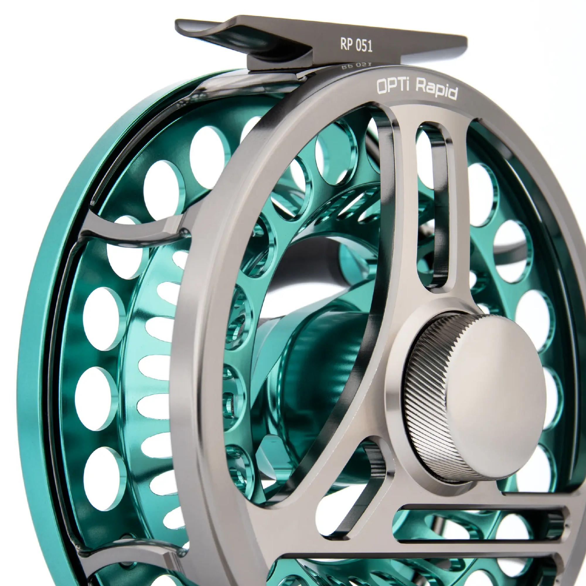 Loop Opti Rapid Fly Reel [sz:6 Wt Cl:aurora Turquoise]