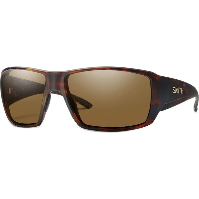Smith Guides Choice Matte Tortoise With Chromapop Polarized Glass Brown Lens