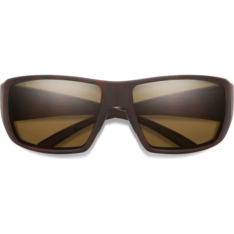 Smith Guides Choice Matte Tortoise With Chromapop Polarized Glass Brown Lens