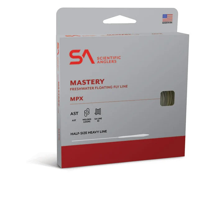 SCIENTIFIC ANGLERS MASTERY MPX FLY LINE [Sz:WF3F]