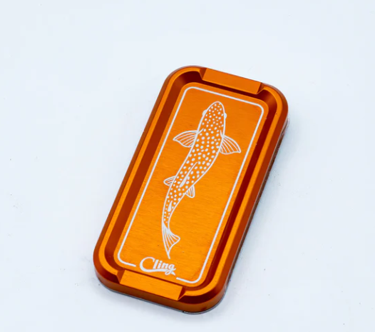 Cling Mag Grab Doublestack Magnetic Fly Patch [cl:orange/birds Eye View]