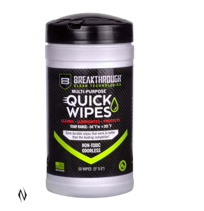 Breakthough Clp Quick Wipes 50pk