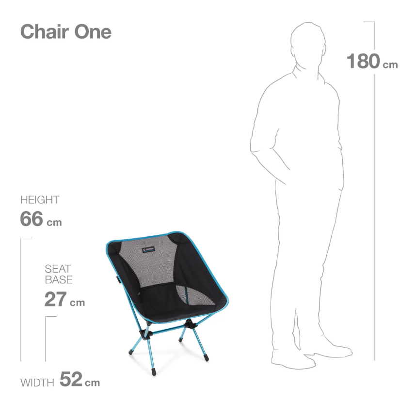 Helinox Chair One [cl:black/blue Frame]