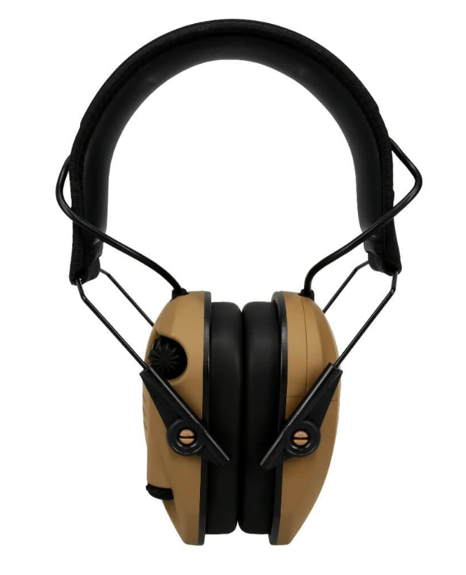 Walkers Razor Slim Electronic Earmuffs [cl:battle Brown]
