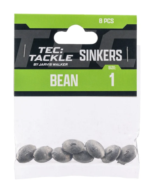 Tec Tackle Bean Sinker [wt:s1 Qty:8pk]