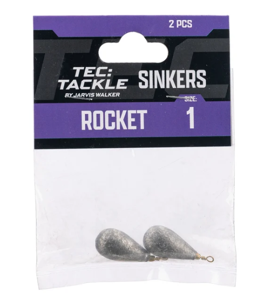 Tec Tackle Rocket Sinker [wt:s1 Qty:2pk]