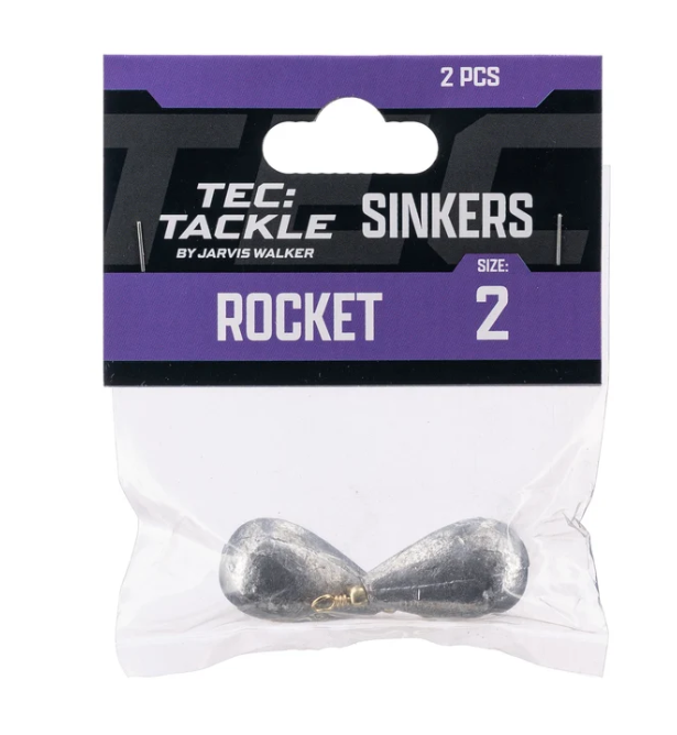 Tec Tackle Rocket Sinker [wt:s2 Qty:2pk]