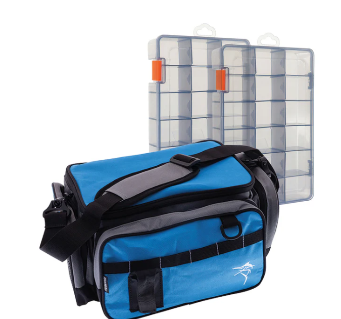 Jarvis Walker Soft-sided Lure Bag [model:medium With 2 Boxes]
