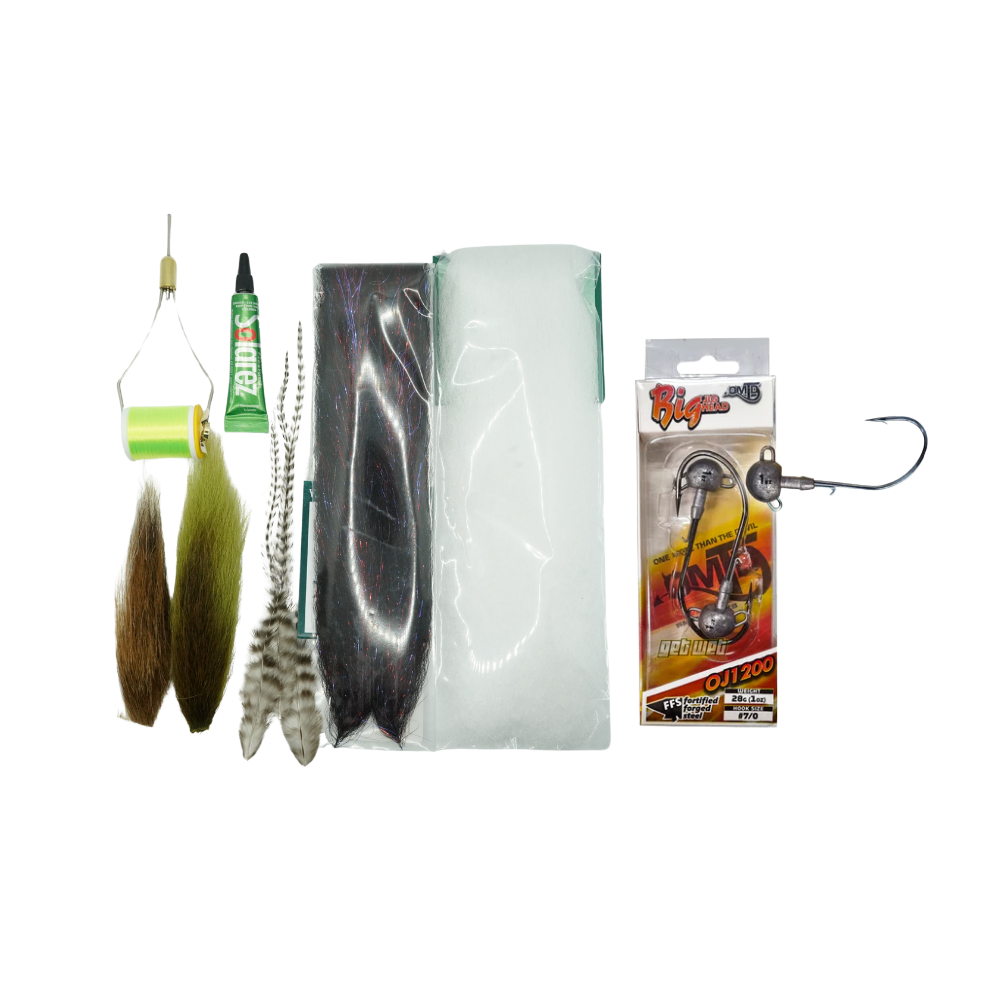 Ej Todd Barra & Cod Jig Kit [cl:white/black]