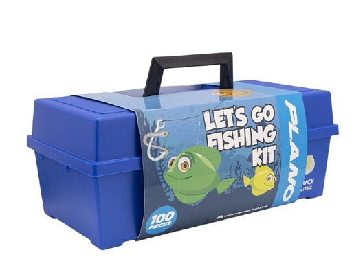Plano Fishing Tackle Kit 100pc [cl:blue]