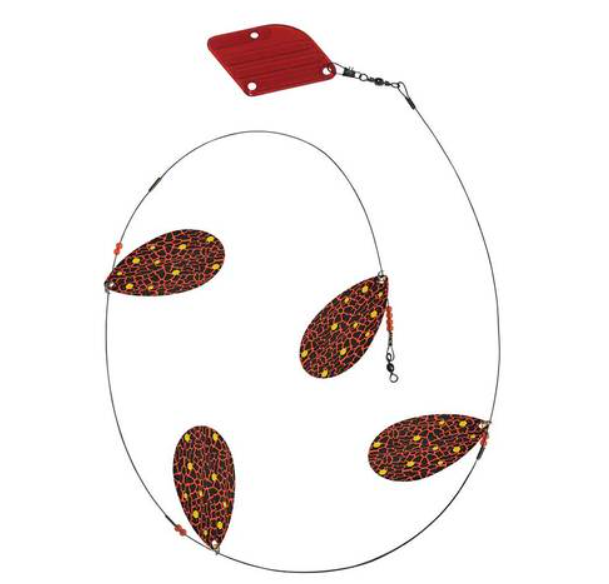 Tassie Devil Cow Bell Trolling Rig [cl:thunder]