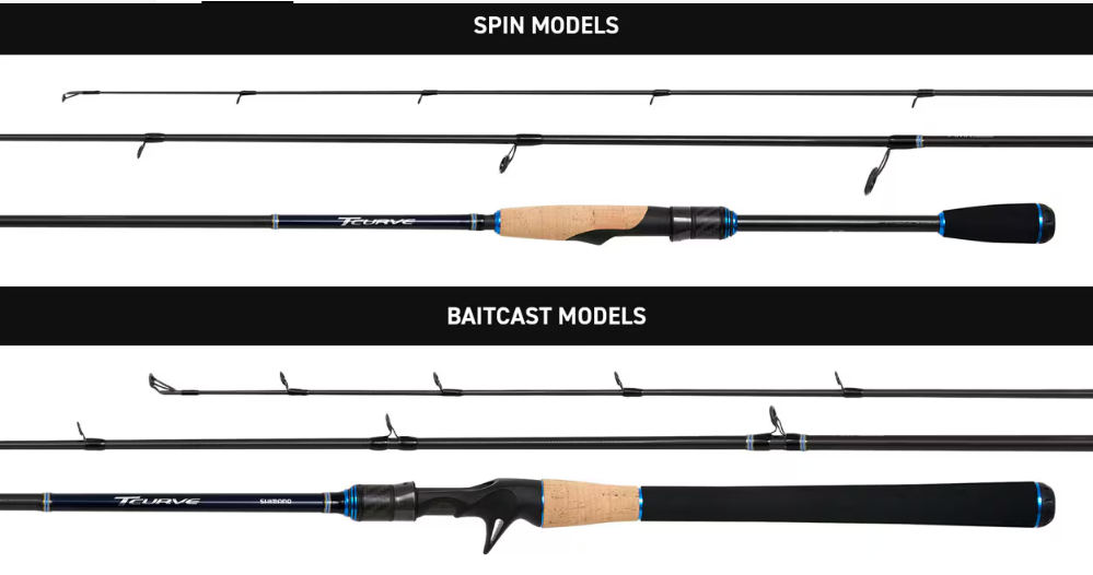 Shimano Tcurve Baitcaster [sz:6'10 Medium 1pc 3-6kg]