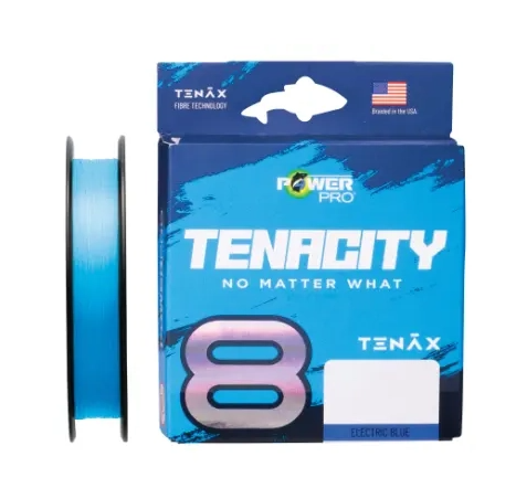 Powerpro Tenax Braided Line - Electric Blue [length:150m Wt:10lb]