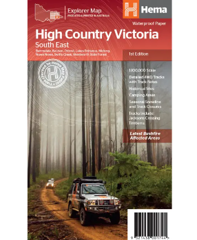 Hema Map - Vic High Country - South Eastern Map 