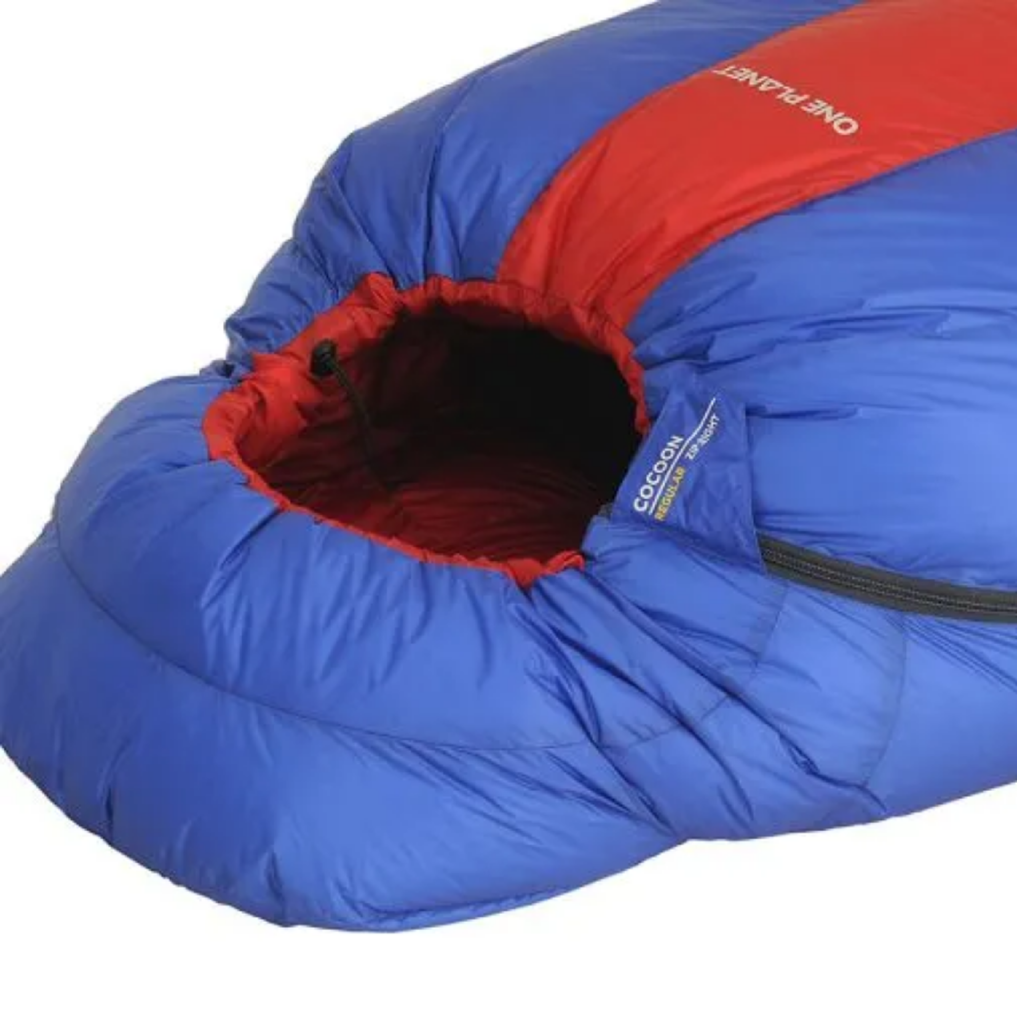One Planet Cocoon Sleeping Bag (-11m, -4f) [sz:regular Cl:blue/red/storm Foot]