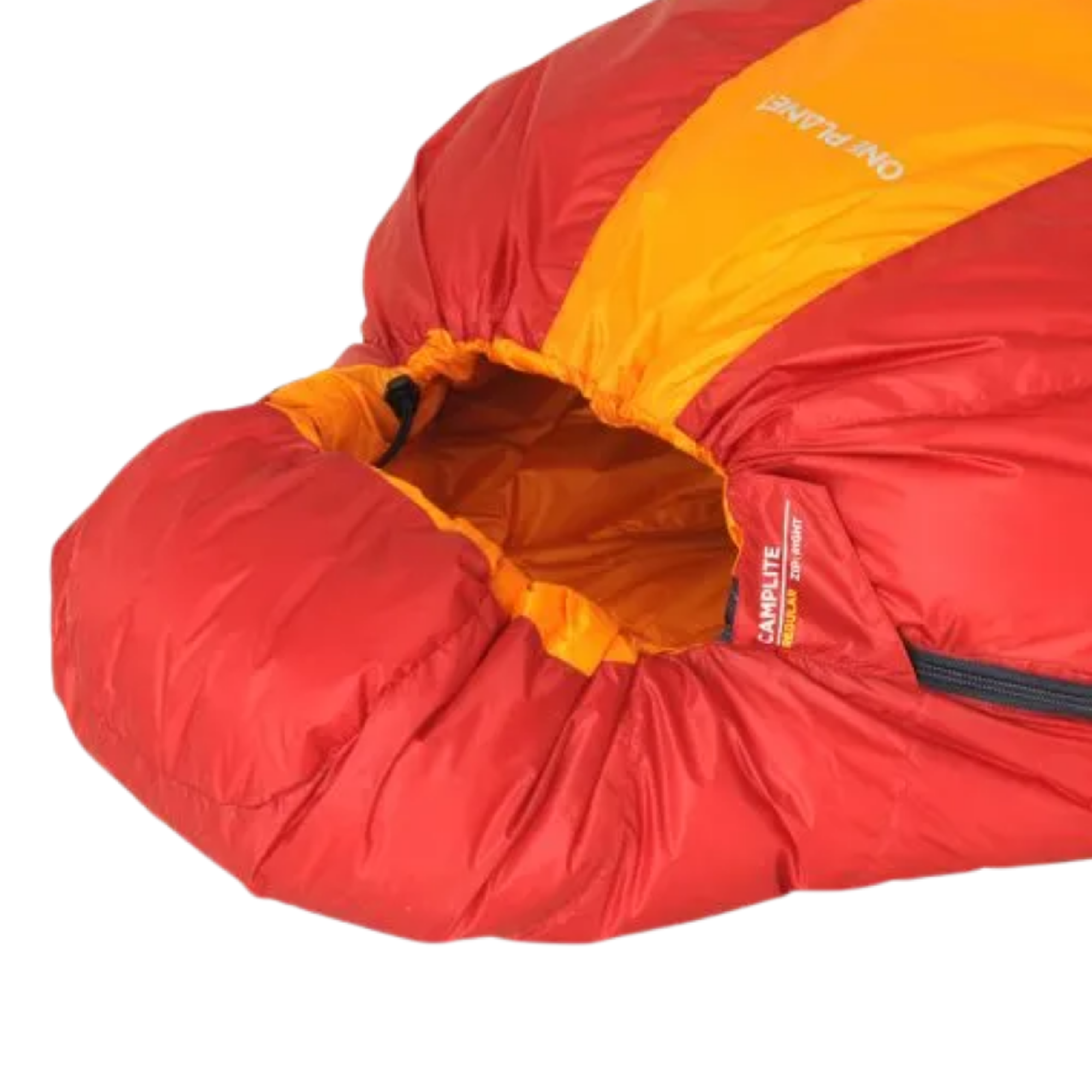 One Planet Camplite Sleeping Bag (-6m, -0f) [sz:regular Cl:red/mango]