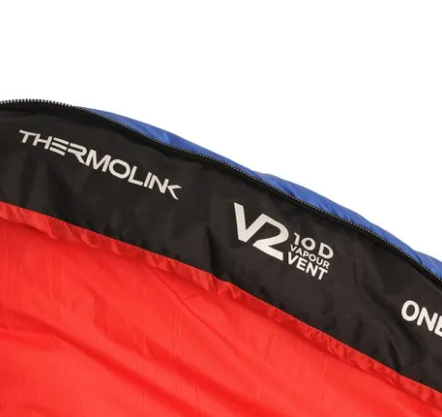 One Planet Summit Sleeping Bag (-5c) [sz:regular Cl:blue/red]