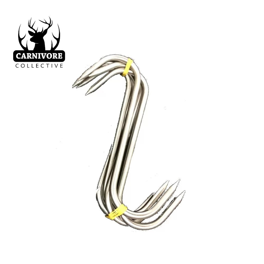 Carnivore Collective S Hooks (10 Pack) [sz:8"]