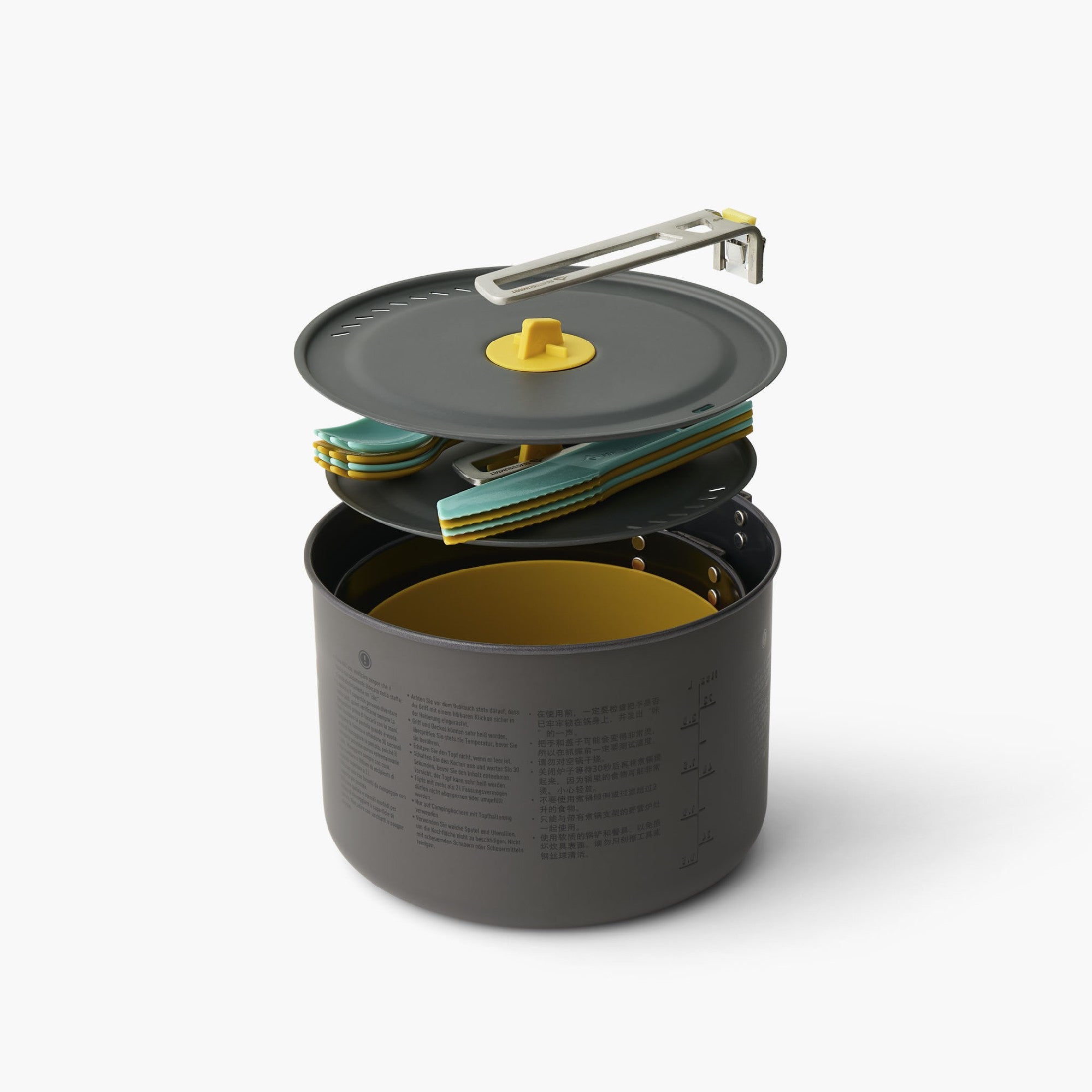 SEA TO SUMMIT Frontier UL Two Pot Cook Set - [4P] [14 Piece]