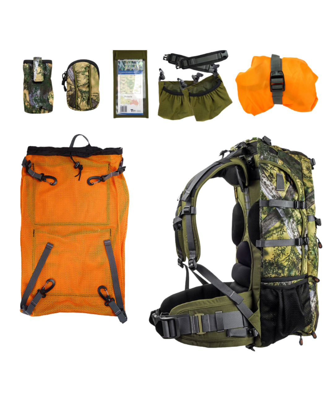 Moroka 30 Alpine Stalker 30l Bag Kit [sz:large Waist/large Harness Cl:camo]