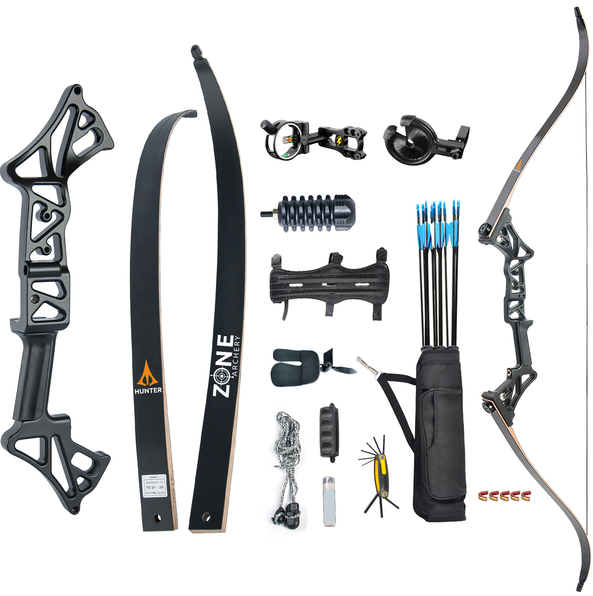 Zone Archery Hunter Recurve Bow Package [wt:40lb]