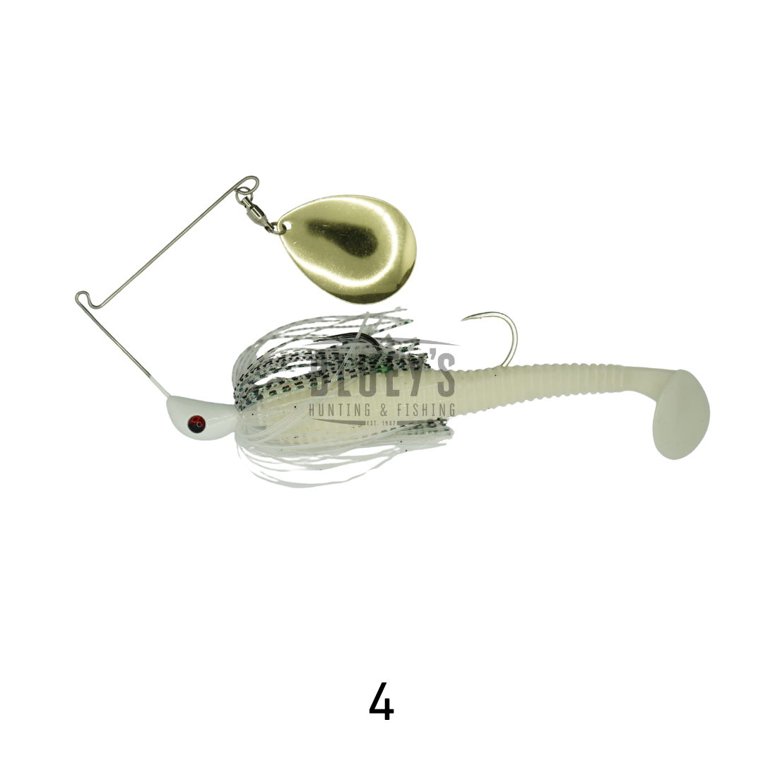Spinwright 1oz Spinnerbait Single Colorado Rigged 6" [cl:4]