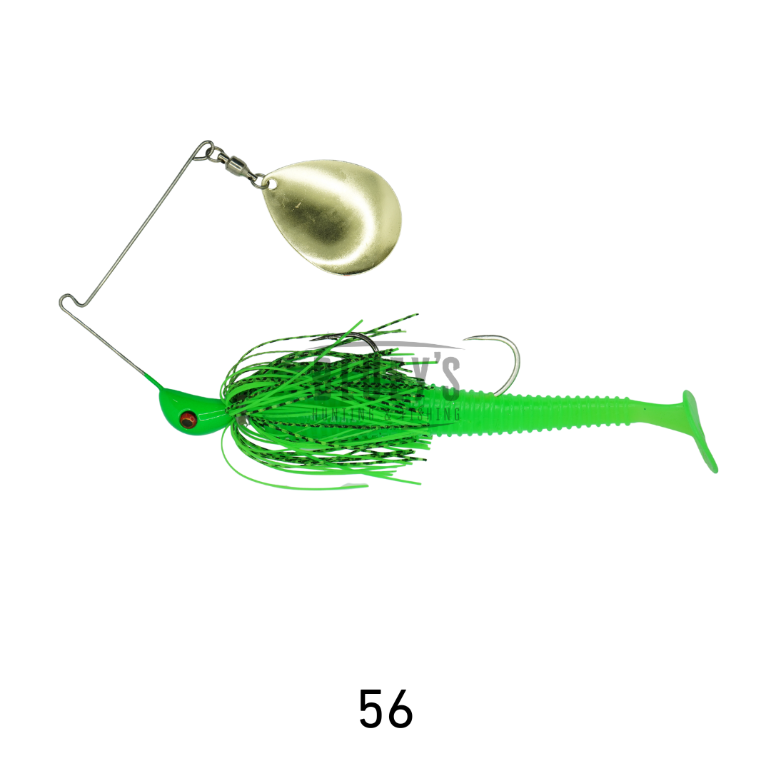 Spinwright 1oz Spinnerbait Single Colorado Rigged 6" [cl:56]