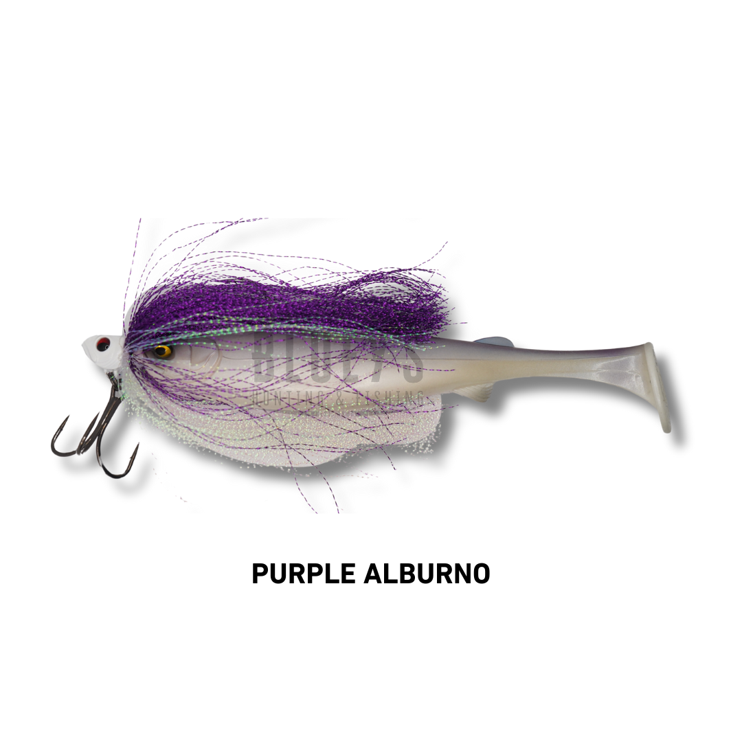 Spinwright 1oz Fluffball X Psx Raijin 220mm [cl:purple Alburno]