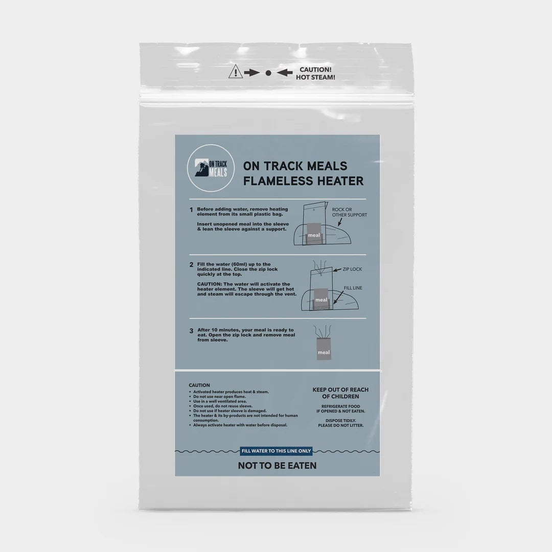 On Track Meals - Flameless Heater Bags (5 Pack)